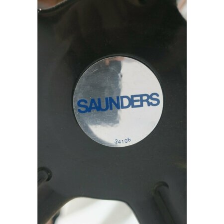 Saunders MANUAL IRON FLANGED 4IN DIAPHRAGM VALVE 3X22-11-E-VL